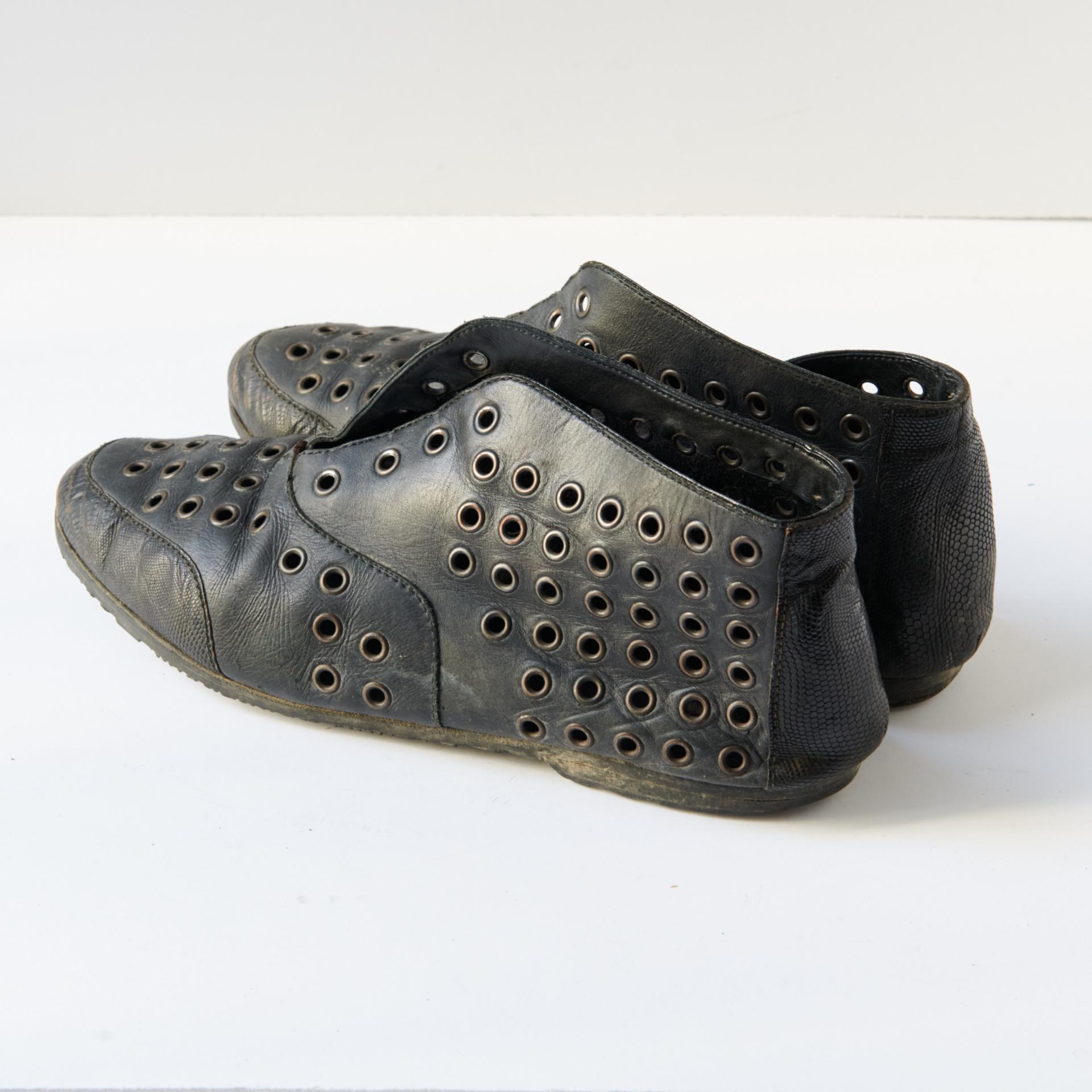 80s - SUSAN BENNIS - WARREN EDWARDS - Boots - Men\'s - 10 - BLK Leather 80s - Susan Bennis - Warren Edwards - Boots - Men main image 3