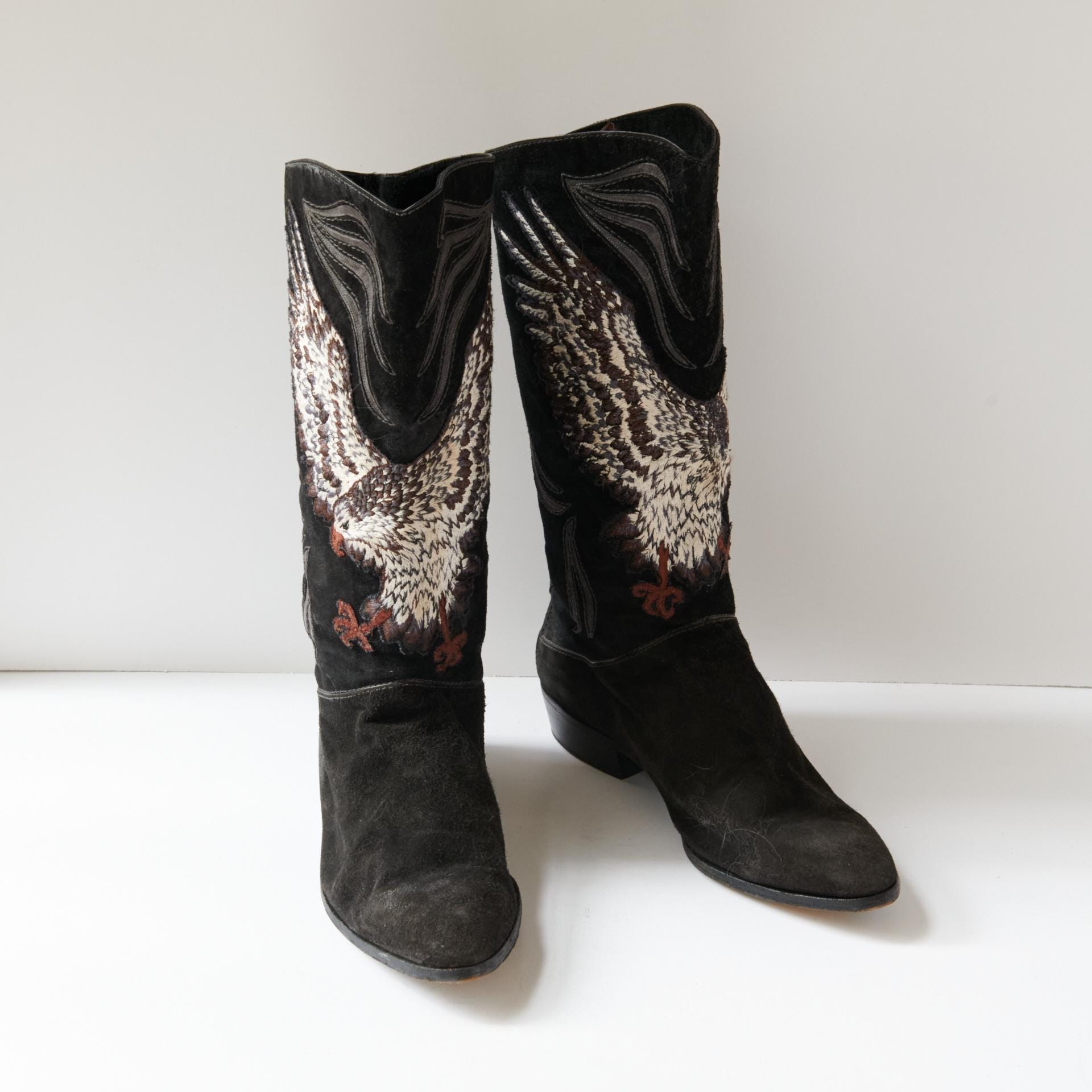 80s - SUSAN BENNIS - WARREN EDWARDS - Boots - Men\'s - 10 - BRN Suede 80s - Susan Bennis - Warren Edwards - Boots - Men main image 2