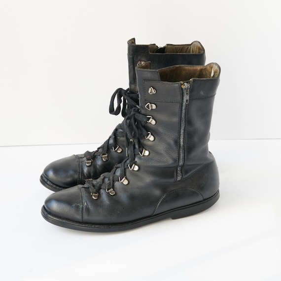 80s - SUSAN BENNIS - WARREN EDWARDS - Boots - Men\'s - 10 - BLK Leather 80s - Susan Bennis - Warren Edwards - Boots - Men main image 2