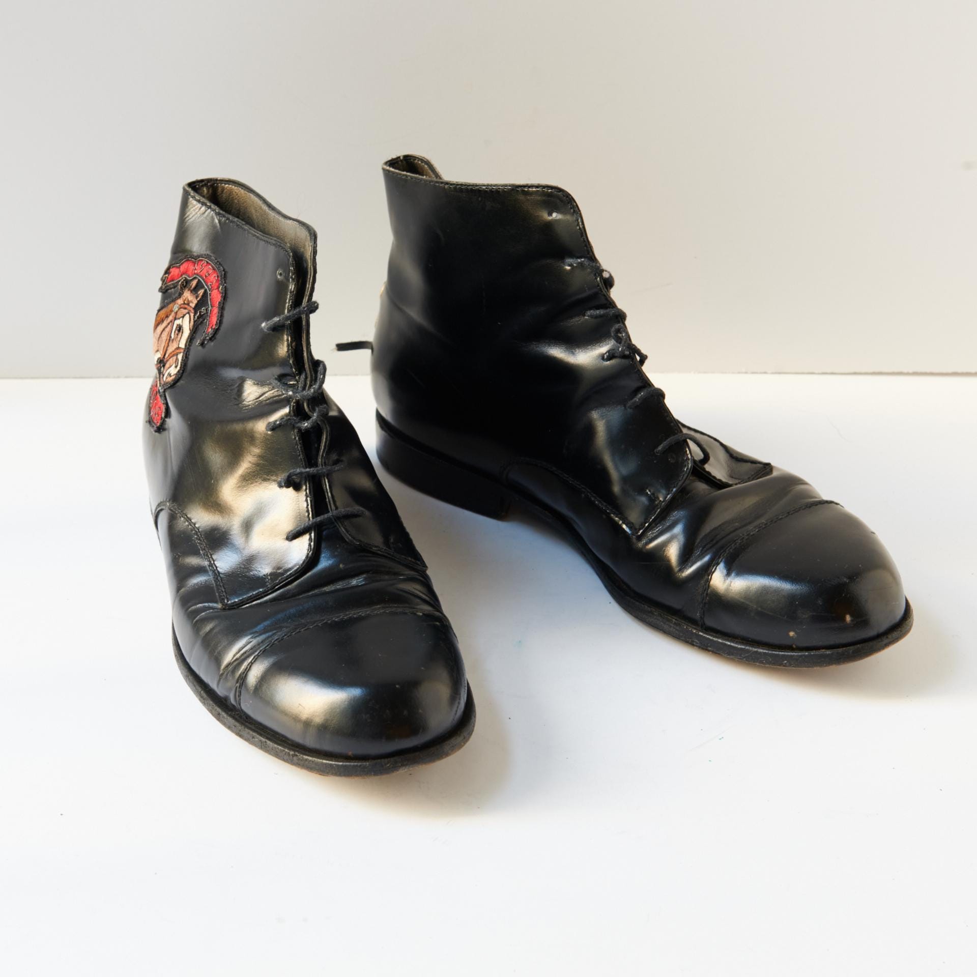 80s - SUSAN BENNIS - WARREN EDWARDS - Boots - Men\'s - 10 - BLK Leather 80s - Susan Bennis - Warren Edwards - Boots - Men main image 2