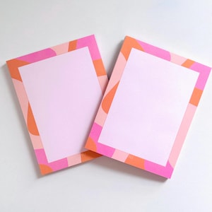 Pink Groove 4”x 5” Notepad