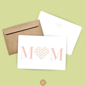 Wenskaart Love Mom