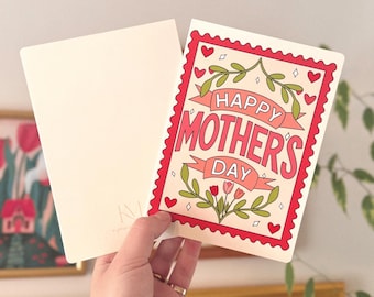 Mom’s Stamp || Mother’s Day Greeting Card