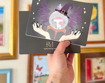 Sam’s Magic || Witchy, Celestial, Halloween, Birthday, Multi Purpose Greeting Card