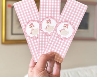 Un poco elegante // Marcapáginas de ganso tonto