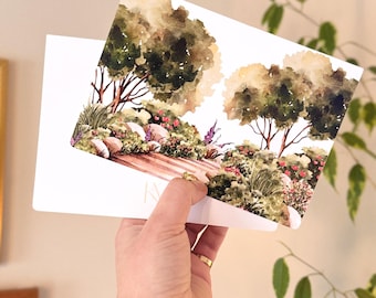 Path Less Travelled || Encouraging, Motivational, Postive, Uplifting, Multi Purpose Greeting Card