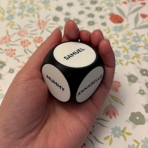 Personalised Family Decision Dice