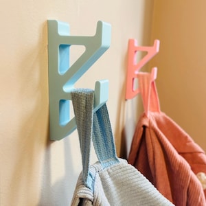 Colourful Coat Hooks