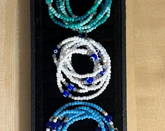 Custom Beaded Wraparounds | Seed Bead Bracelet & Necklace | Hand-Crafted