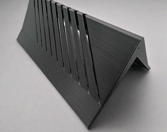 Modern Greeting Card Stand | Holds 10 Cards | Portable Stationery Display