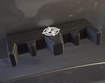 Magnetic Rifle Rest | Holds 4 Rifles | Truck, Safe Storage | Hunting Accessory