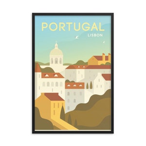 PORTUGAL Travel Poster, Lisbon Travel Poster, Portugal City Poster, Portugal Gift Poster, Lisbon Art Print, Portugal Print image 3