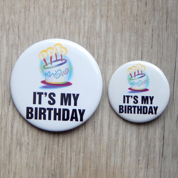 It S My Birthday Party Favors Button Locker Decoration Etsy