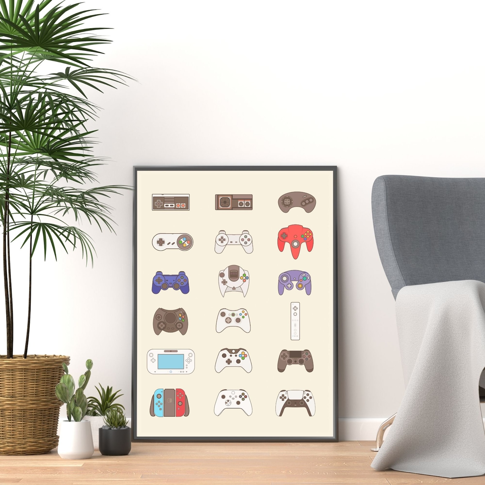 Video Game Posters for Walls Video Game Wall Art and Gamer Etsy