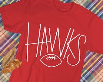 Go Hawks Leopard Svg Go Hawks Football Svg Run Hawks Svg - Etsy
