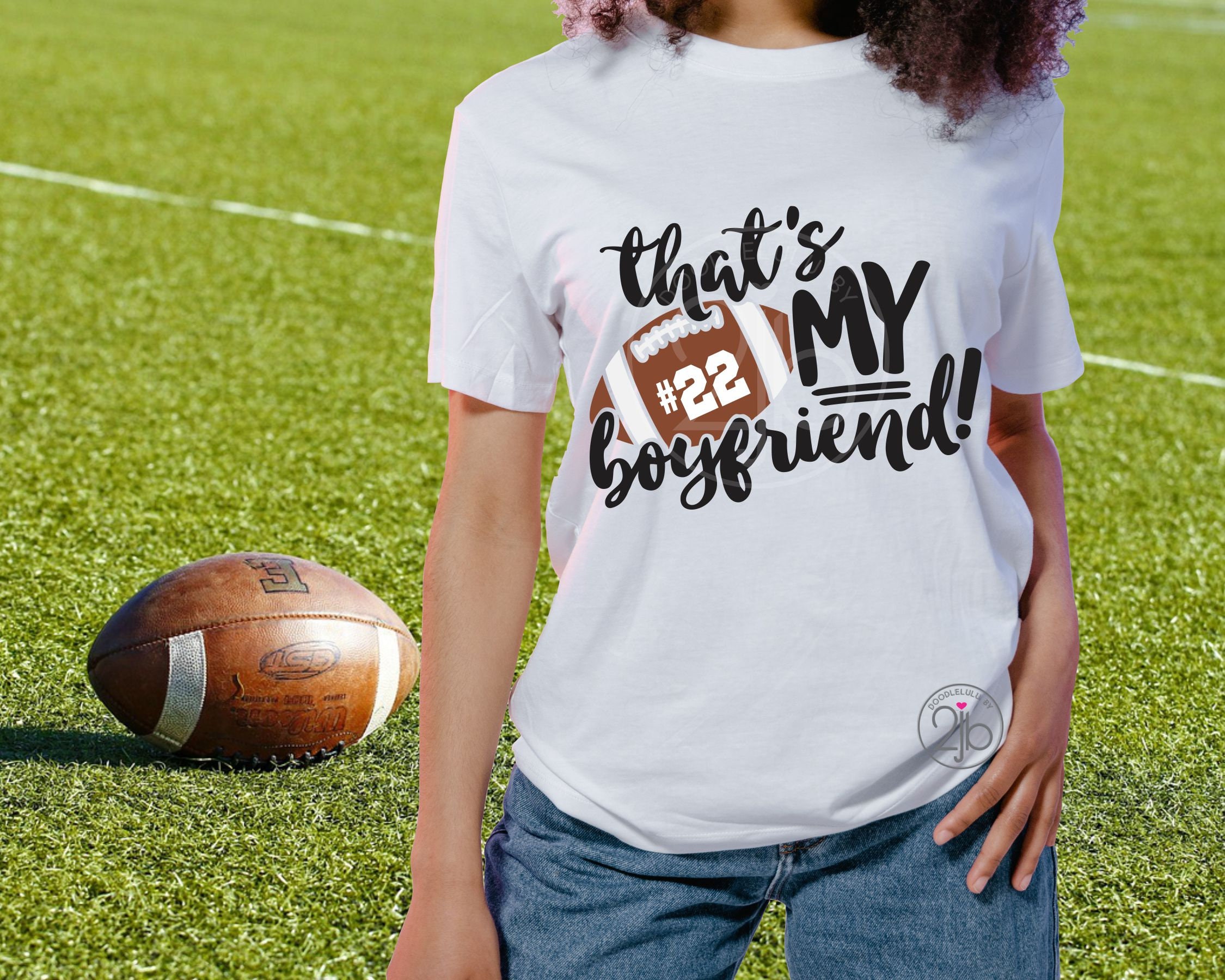 Football is my boyfriend shirt online