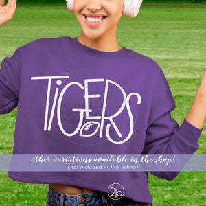 Tigers SVG Tiger Paw Print Svg Tiger for Game Day Shirt - Etsy
