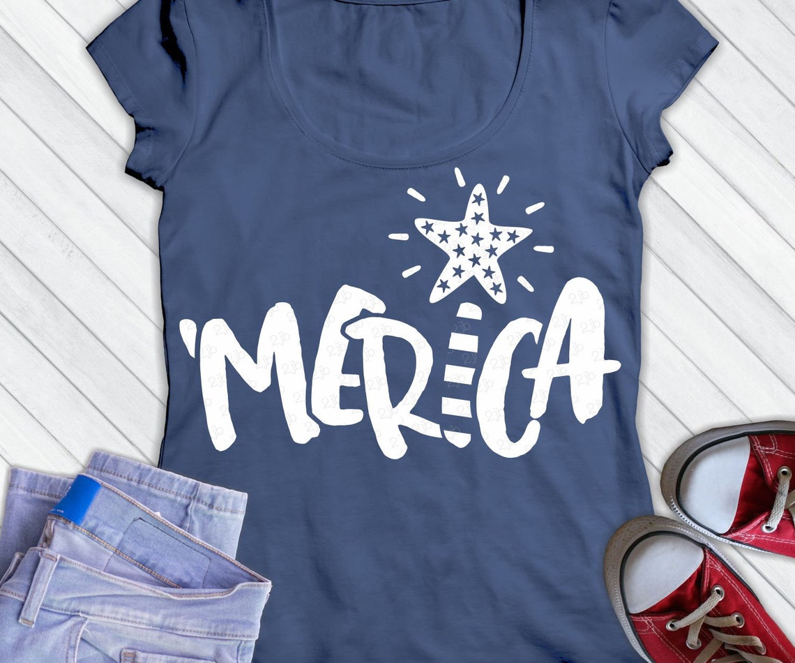 4th of July SVG Merica Svg Patriotic Svg July 4th SVG - Etsy