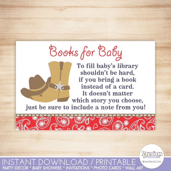 cowboy baby book