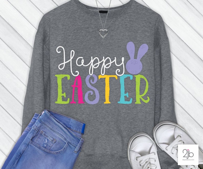 Download Easter Svg Easter bunny Svg bunny svg kids easter shirt | Etsy