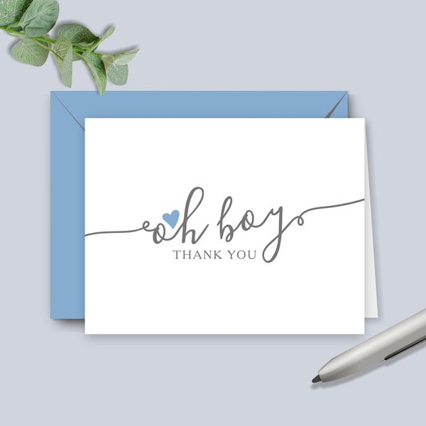 Baby Thank You Cards - Etsy