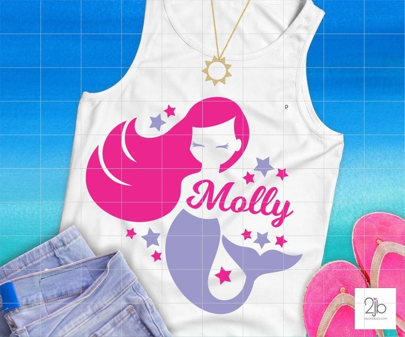 Free Free 91 Mermaid Birthday Shirt Svg SVG PNG EPS DXF File