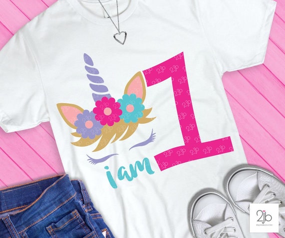 Download Unicorn Svg I Am One Svg Unicorn First Birthday Girl Svg It S My Birthday Svg Birthday Unicorn Shirt Svg Png Sublimation Cut File Dxf By Doodlelulu Party By 2 June Bugs Llc