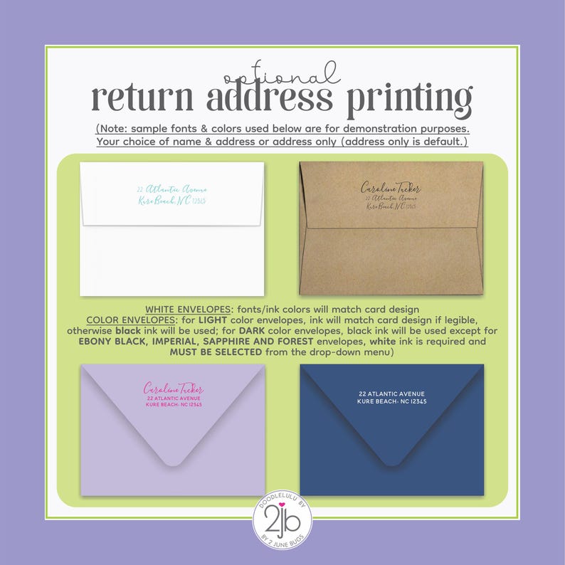 Personalized Family Name Stationery Set, Custom Family Flat Note Cards with Envelopes, Women's Stationary Notecards, Family Gift Pick Colors Bild 4