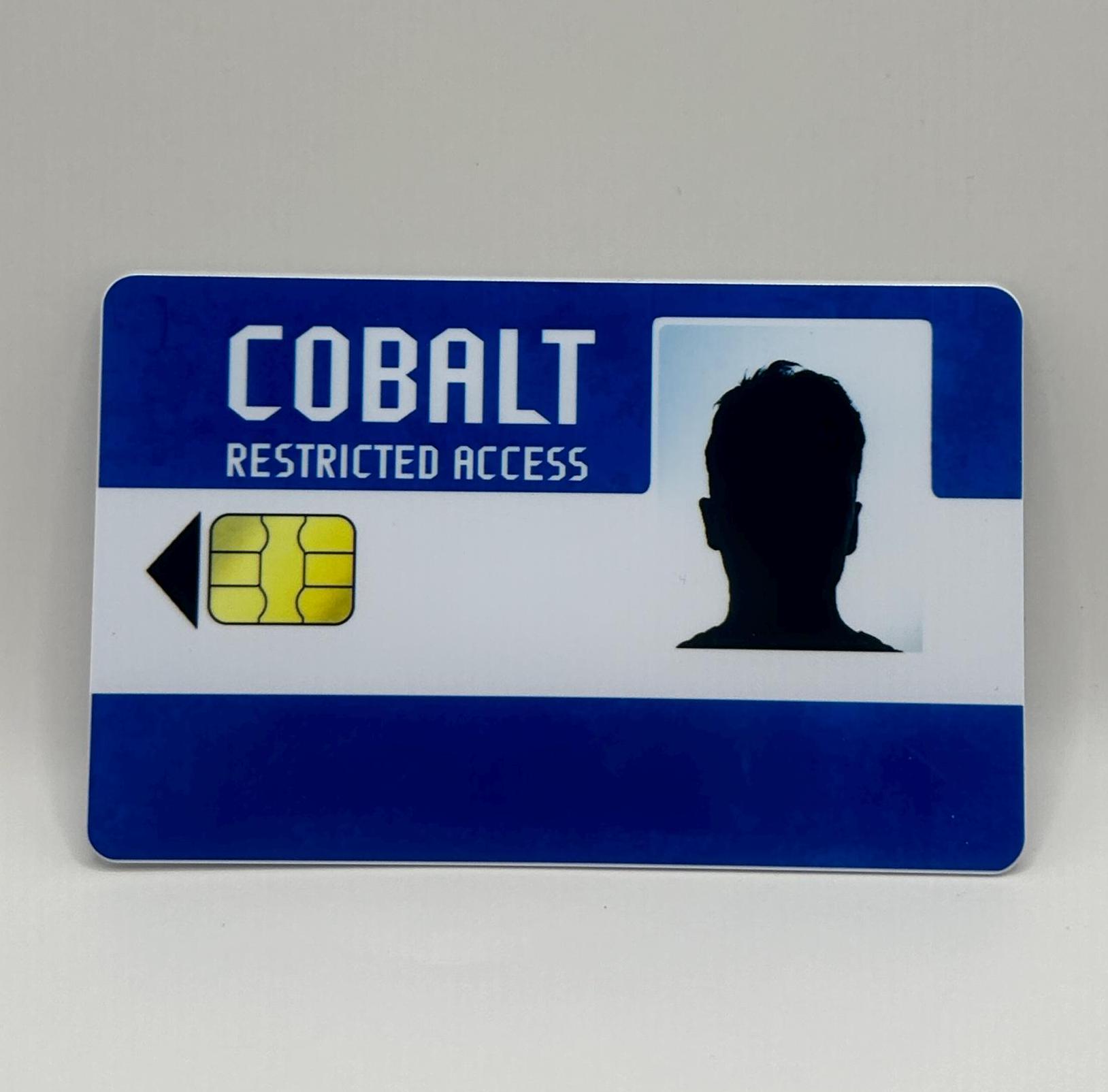Solid Red Key Card Cobalt Keycard Set | Red Blue Green Keycards | Game Replica | Gamer ...