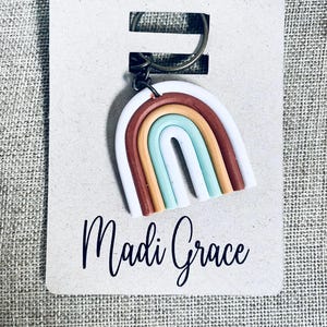 Rainbow Keychain, Keychain, Gift Ideas