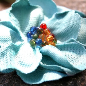 Flower hair clip
