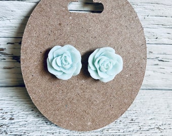 Flower Earrings, Stud Earrings