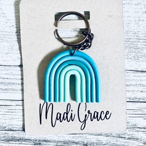 Rainbow Keychain, Keychain, Gift Ideas