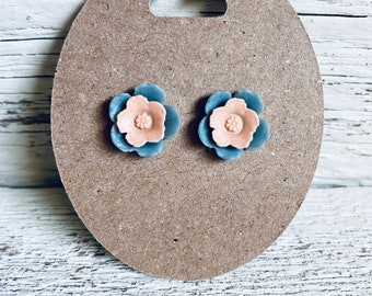 Flower Earrings, Stud Earrings