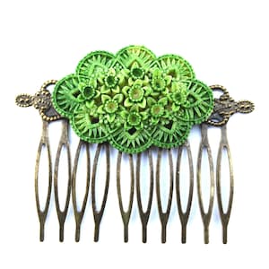 Flower Hair Comb, Bridal Accessories, Hair Accessories, Bridesmaids, Bridemaid Gift, Wedding Jewelry