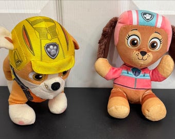 Peluche La Pat' Patrouille, Peluche, Décombres, Skye, Peluche, Nickelodeon, Enfants