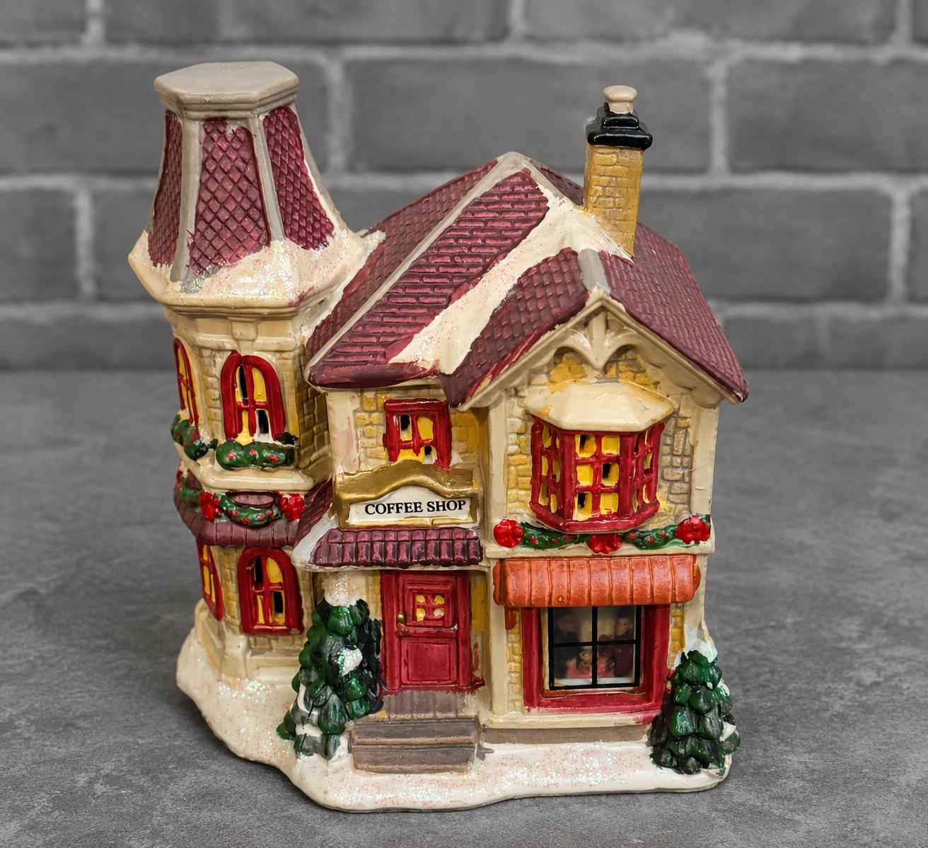 Ceramic Light up Houses - Etsy