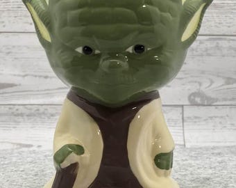 Star Wars Yoda Mug Tasse à café en céramique 3D Maître Jedi Mug à collectionner Cadeau galaxie Geek Nerd Sci Fi Cuisine Verres