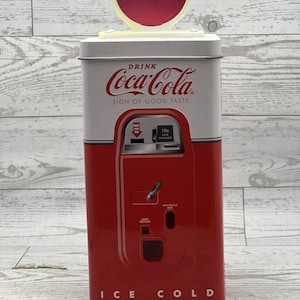 Coke Machine Bank - Etsy