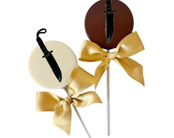 Silicone Mold Survival Knife DIY Crafts Chocolate Candy, Cupcake Topper Fondant, Clay, Resin