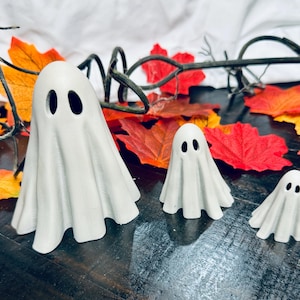 Set spookfiguren (set van 3): spookachtig halloweendecor, 3D-geprint