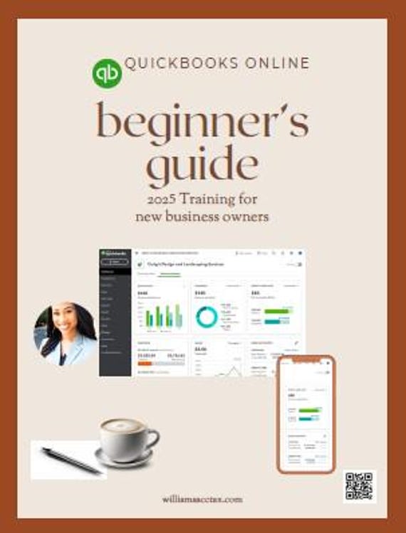 QuickBooks Online 2025 Beginner's Guide