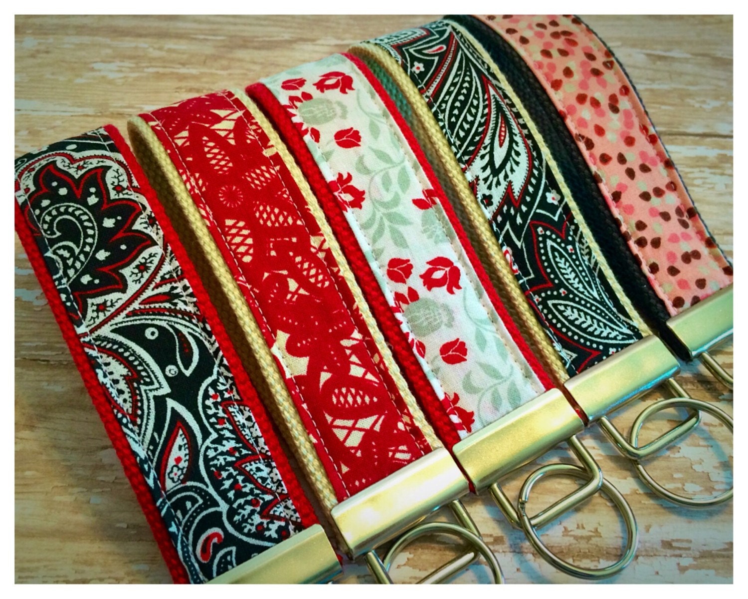 Key Fob, Wristlet Key Fob, Mini Key Fob, Keychain - Choose your desig…