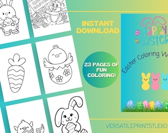Printable- Easter Coloring Worksheets