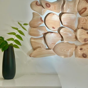 Wood Wall Sculptures, 3D Dimensional wall art, wood wall sculptures, puzzle wood wall art
