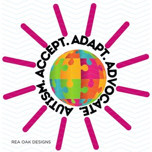 Autism Awareness and Acceptance SVG