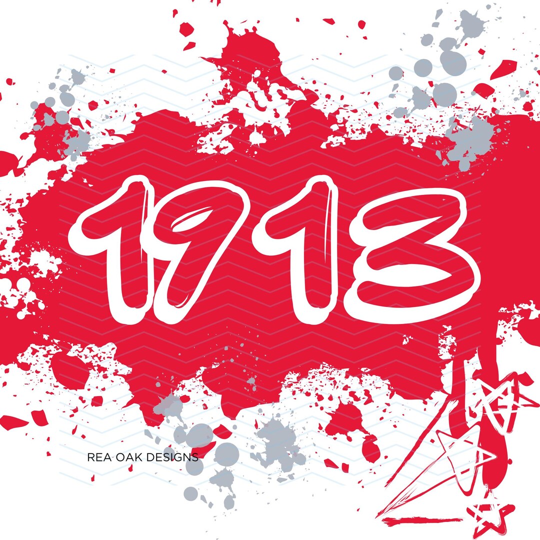 1913 SVG, PNG, JPG File (digital Download) - Etsy