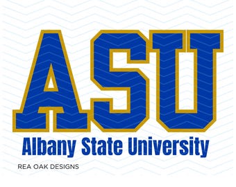 Albany State Universität SVG, PNG, JPG-Dateien (Digitaler Download)