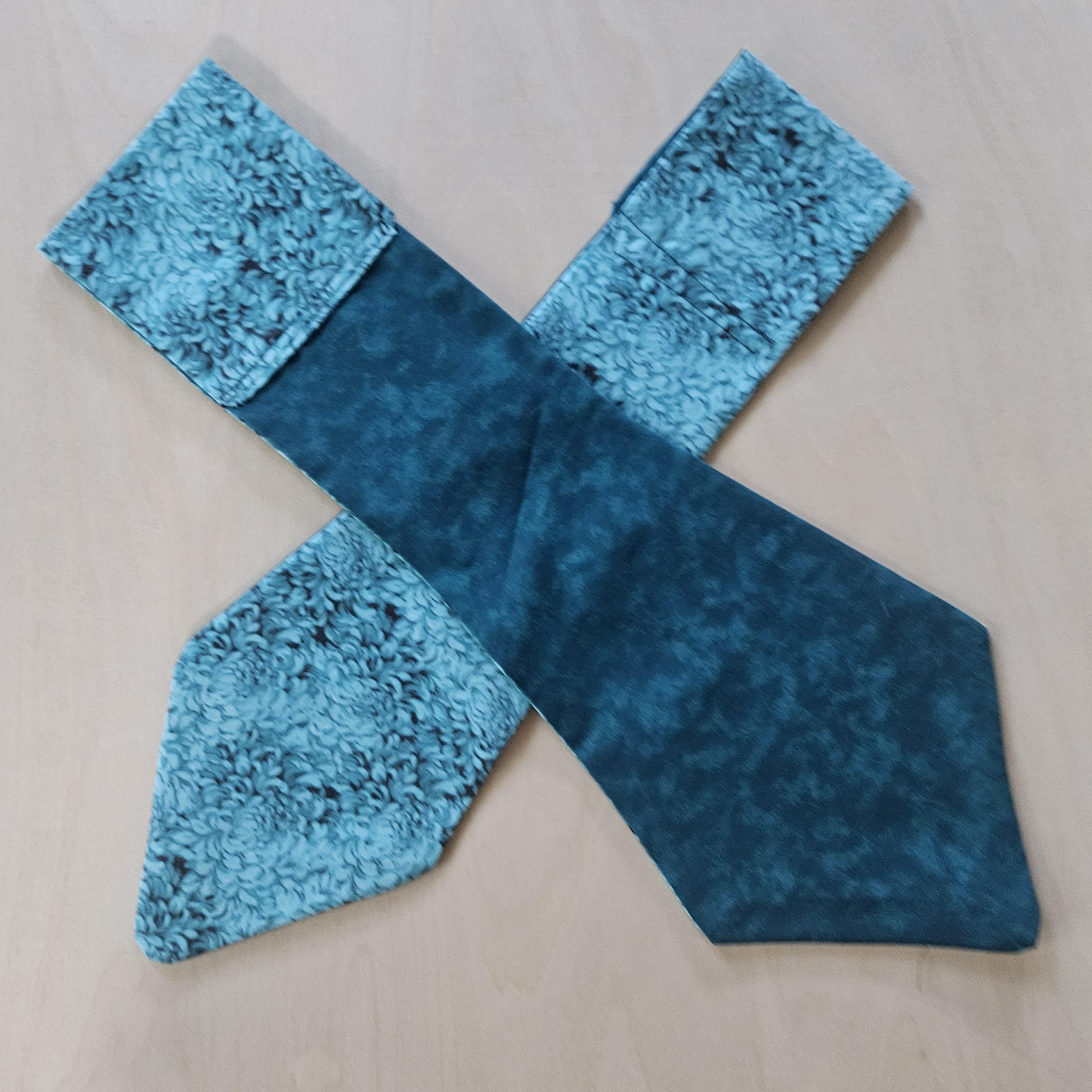 Pin Display Belt Banner Ren Faire - Blue Floral - Etsy