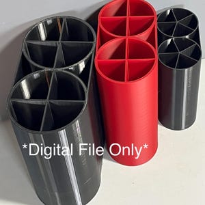 Digitale Dateien für 3D-Druck von Fischköderhaltern für Tacklebeutel, Beutel oder Box. 3 Größen verfügbar.
